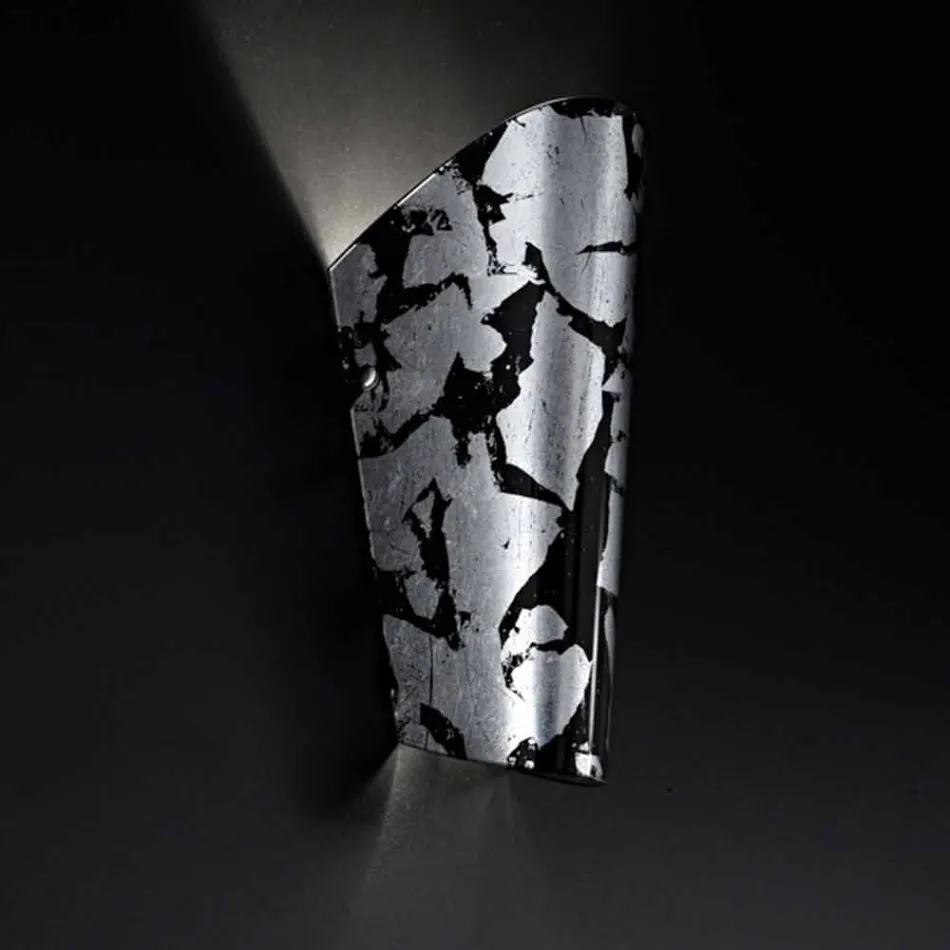 Selene Bloom handgemachte Glaswandleuchte in Italien 12x11 H28cm Viadurini