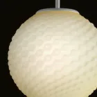 Selene Domino handgefertigter Lüster aus geblasenem Glas Ø27 H 27 / 140cm Viadurini