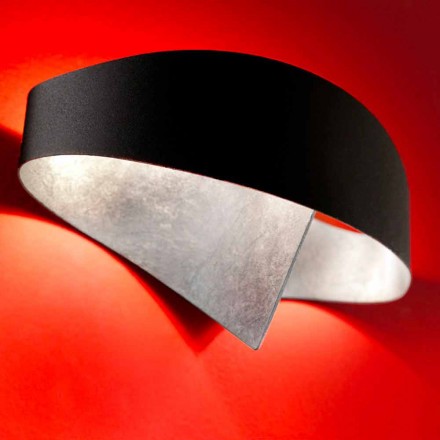 Selene Scudo zweifarbige Wandleuchte im modernen Design 29x15xH16 cm Viadurini