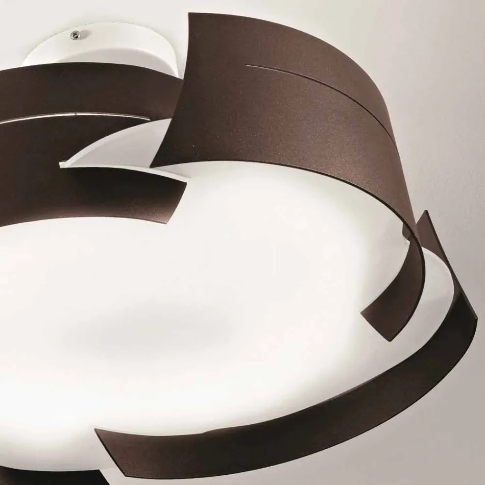 Selene Vultur Designer Deckenlampe Ø59.5 H 25cm made in Italy Viadurini