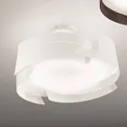 Selene Vultur Deckenleuchte aus Stahl Ø47 H 25cm Viadurini