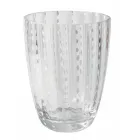 Farbiges Glas Wassergläser Service mit Polka Dots 12 Stück - Botswana Viadurini