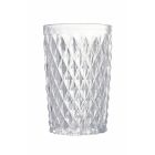 Trinkgeschirr-Set aus transparentem Glas 3 Formen 12-teilig - Artemisia Viadurini