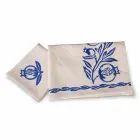 Italienischer Handwerker-Frühstücksservice Handabdruck auf alten Stoffen - Marken Viadurini