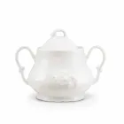 Kompletter Frühstücksservice 22 Stück aus weißem Porzellan - Gimignano Viadurini