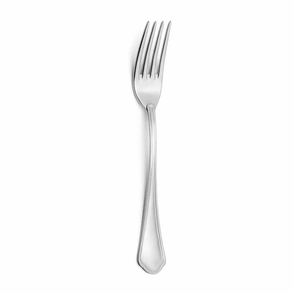 Komplettes Set Luxus Design Edelstahl Besteck 24 Stück - Boss Viadurini