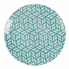 Kompletter Tischservice aus farbigem Porzellan 18 Stück - Indonesien Viadurini