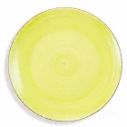 Geschirr mit farbigen Tellern 18 Stück in modernem Steinzeug - Abruzzen Viadurini