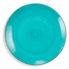 Geschirr mit farbigen Tellern 18 Stück in modernem Steinzeug - Abruzzen Viadurini