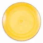 Geschirr mit farbigen Tellern 18 Stück in modernem Steinzeug - Abruzzen Viadurini