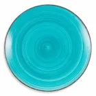 Geschirr mit farbigen Tellern 18 Stück in modernem Steinzeug - Abruzzen Viadurini