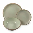 Geschirrset Farbige Teller Full 18 Pieces Design - Osteria Viadurini