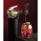 Dekoriertes Ökologisches Kristallglasservice 12-teilig - Bromeo Viadurini