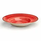 Set mit 16 modernen Design-Gerichten aus elegantem farbigem Steinzeug - Simba Viadurini