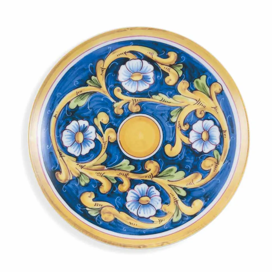 Service farbige und moderne Gerichte Geschirr Komplettset 18 Stück - Cefalu Viadurini