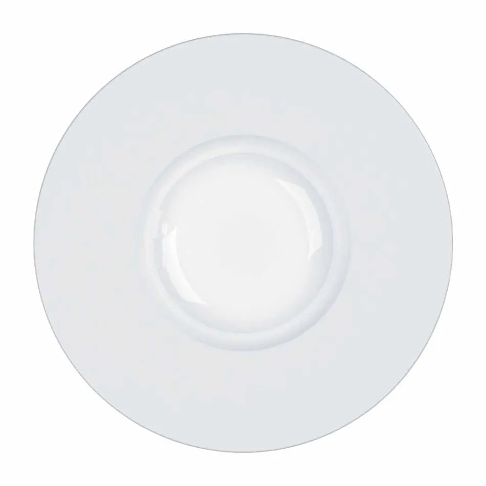 Modernes und elegantes Abendessen Abendessen Set aus Porzellan 24 Stück - Teleskop Viadurini