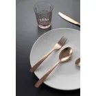 24-teiliges Luxus-Besteckset aus Stahl mit Design - Wisconsinpos Viadurini