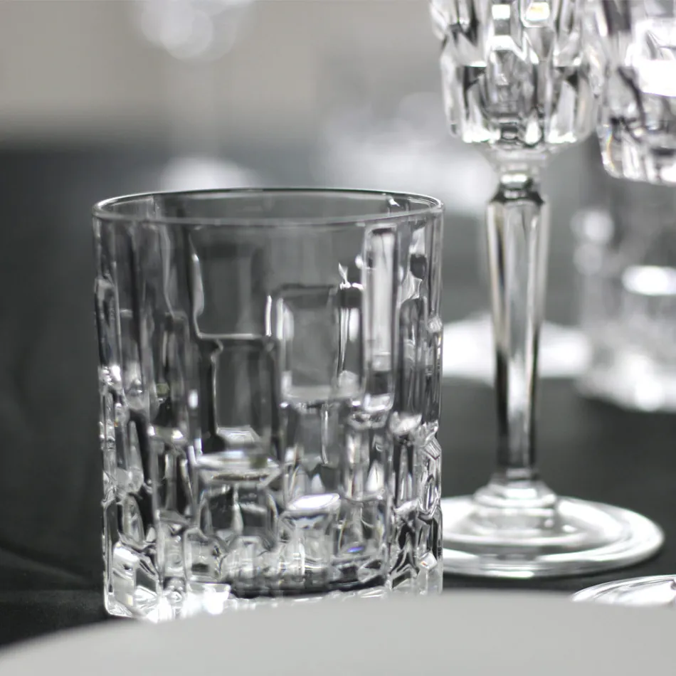 Set mit 18 Luxus-Kristallgläsern - Luxuryglass25 Viadurini