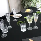 Set mit 18 Luxus-Kristallgläsern - Luxuryglass25 Viadurini