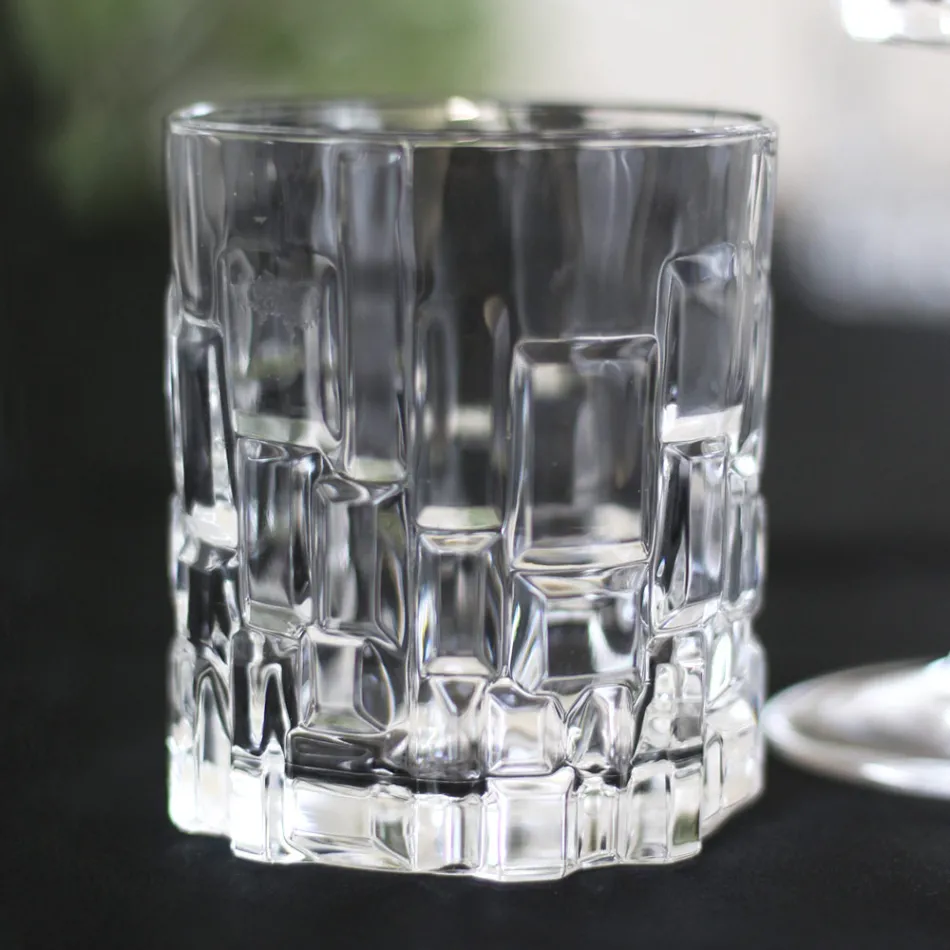 Set mit 18 Luxus-Kristallgläsern - Luxuryglass25 Viadurini