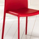 4. September moderne Stühle Joy Kunstleder, vollständig bedeckt Viadurini