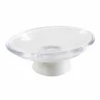 Modernes Badezimmerzubehör aus Calacatta-Marmor und Carona-Glas Viadurini