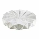 Modernes Badezimmerzubehör in weißem Harz Levice Viadurini