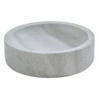 Modernes Badezimmerzubehör aus grauem Montale-Stein Viadurini