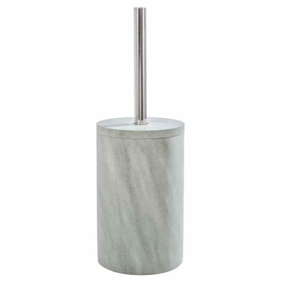 Modernes Badezimmerzubehör aus grauem Montale-Stein Viadurini