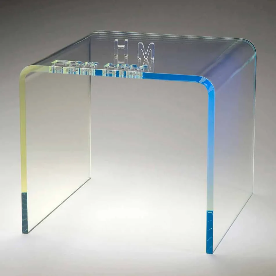 Modernes Design Nachttische aus Methacrylat Made in Italy - Leielui Viadurini