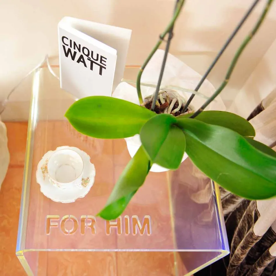 Modernes Design Nachttische aus Methacrylat Made in Italy - Leielui Viadurini