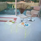 Modernes Design Nachttische aus Methacrylat Made in Italy - Leielui Viadurini