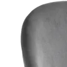 Set mit 4 Stühlen aus Mikrofaserstoff mit Samteffekt – Terbio Viadurini