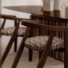 Set aus 4 modernen Stühlen aus hochwertigem Massivholz, hergestellt in Italien - Vela Viadurini