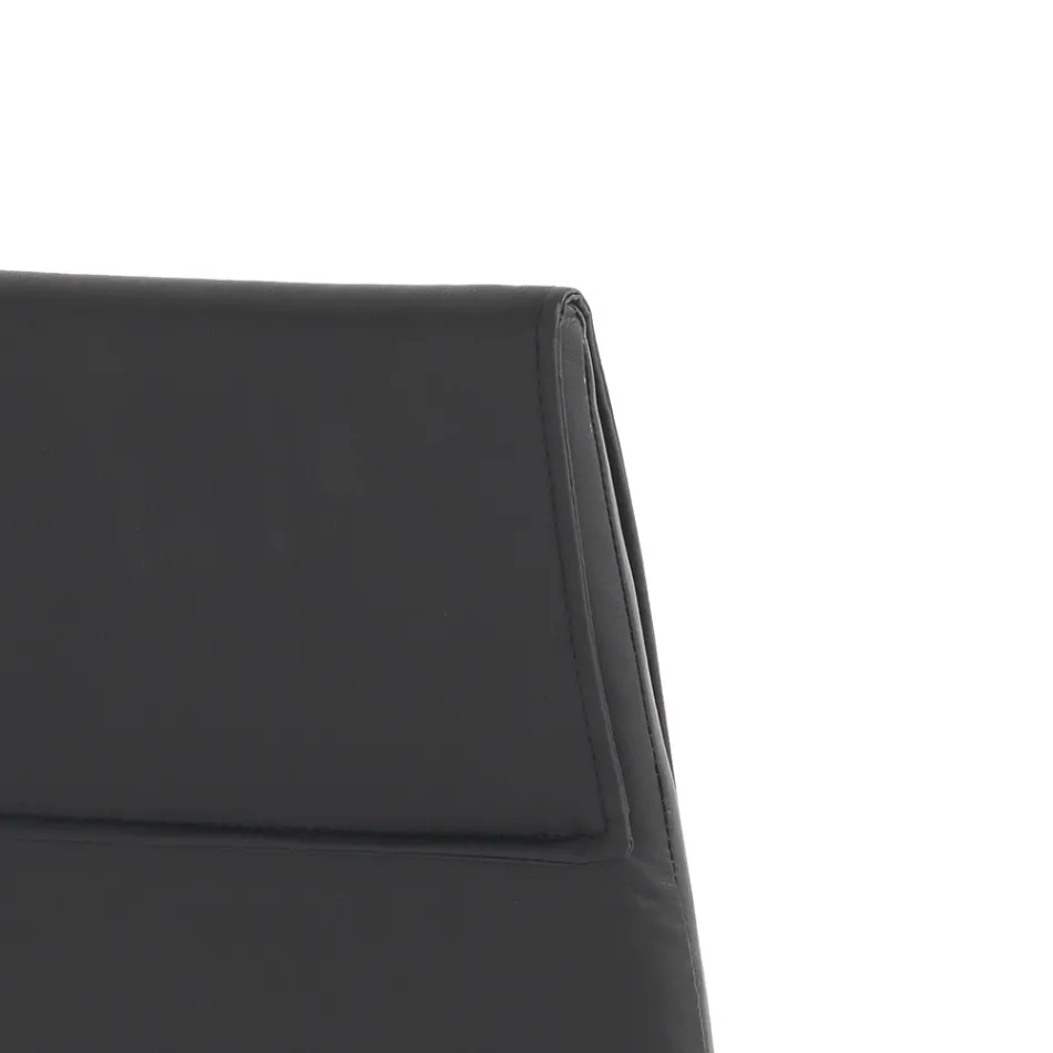 Set mit 4 Stühlen, gepolstert mit Kunstleder in verschiedenen Ausführungen – Uranium Viadurini