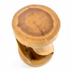 Hängende Badezimmermöbel in modernem Design, eingefasst in eine solide Oberfläche in Brusson Viadurini