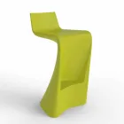 Wing Vondom Barhocker in modernem Design aus Polyethylen Viadurini