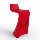 Wing Vondom Barhocker in modernem Design aus Polyethylen Viadurini