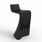 Wing Vondom Barhocker in modernem Design aus Polyethylen Viadurini