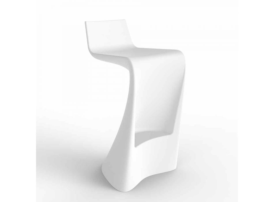 Wing Vondom Barhocker in modernem Design aus Polyethylen Viadurini