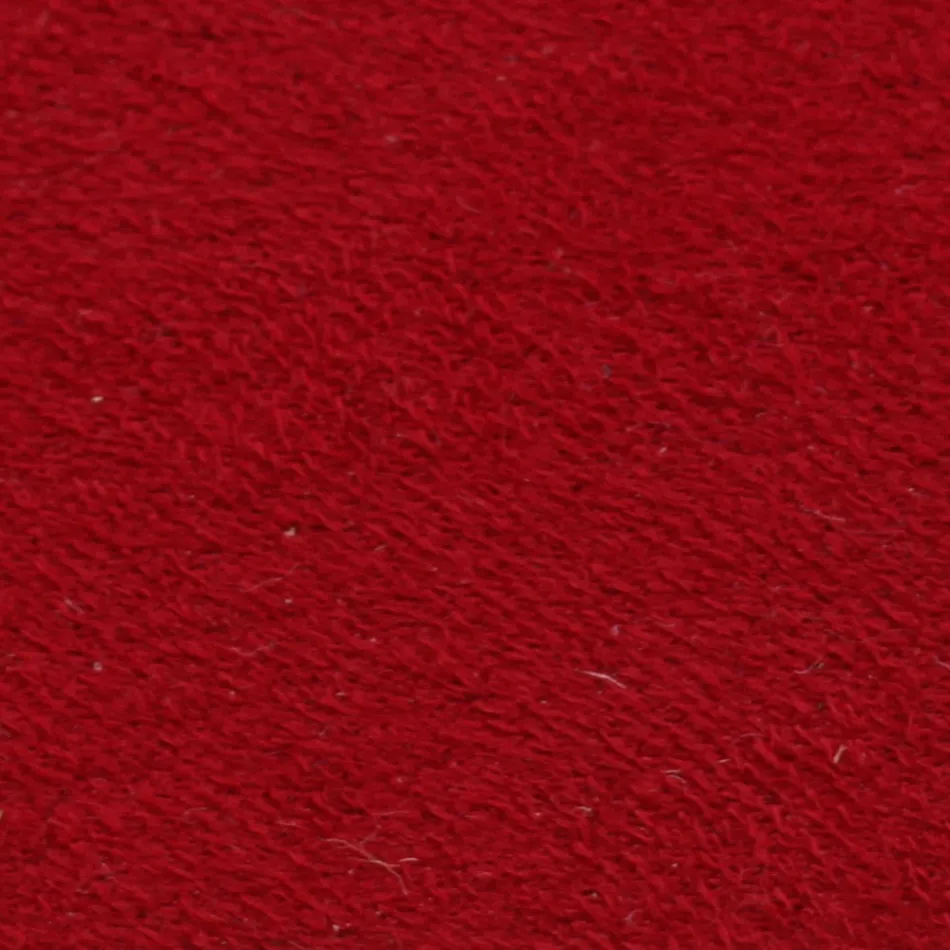 Hocker komplett gepolstert mit roter Technofaser, hergestellt in Italien – Schirm Viadurini