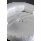 Hocker mit Stahlstruktur und Stoffsitz Made in Italy - Warschau Viadurini