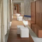 Würfelhocker aus weichem Polyurethan Slide Soft Cube-Design aus Italien Viadurini