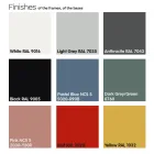 Küchenhocker aus Eichenholz und Metall Made in Italy 2 Stück - Saffia Viadurini