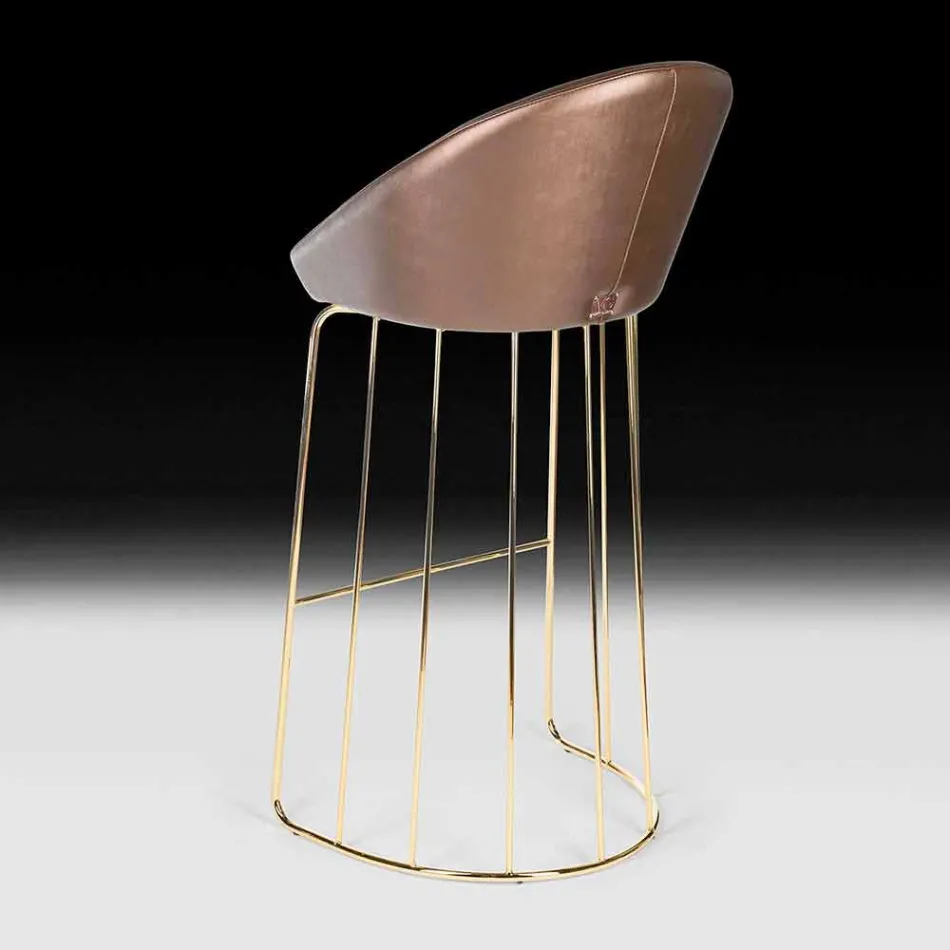 Moderner Barhocker 100% Made in Italy Dedo Viadurini