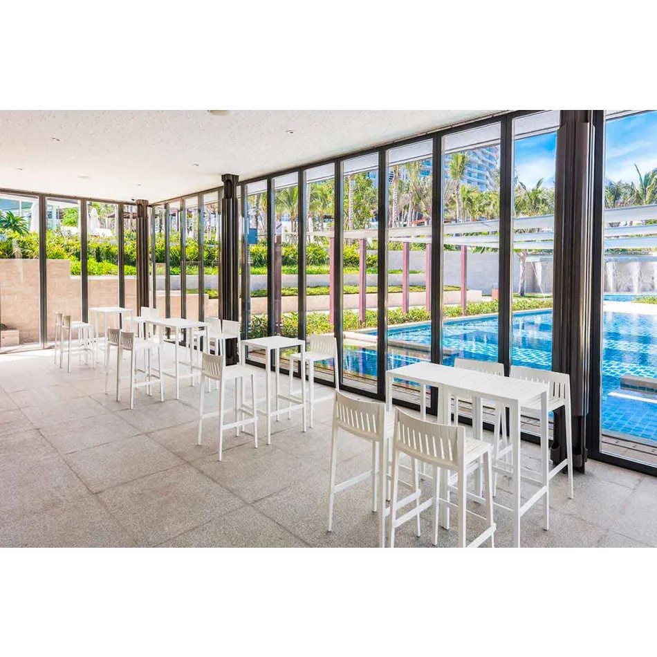 Stapelbarer Gartenhocker Vondom Spritz H 97 cm aus Polypropylen Viadurini