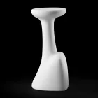 Gartenhocker aus farbigem Polyethylen Made in Italy - Stromboli Viadurini