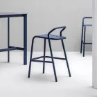 Gartenhocker Aluminiumschale Made in Italy - Noss by Varaschin Viadurini