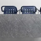 Gartenhocker Aluminiumschale Made in Italy - Noss by Varaschin Viadurini