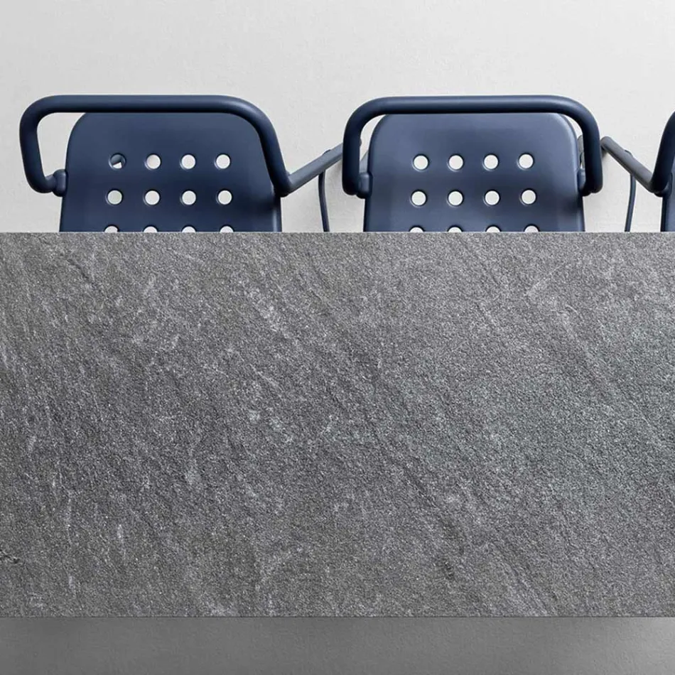 Gartenhocker Aluminiumschale Made in Italy - Noss by Varaschin Viadurini